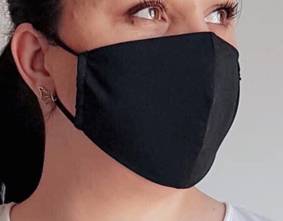 masca de fata neagra protectie)