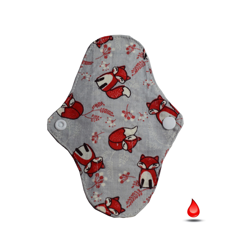 Absorbant intim lavabil din bumbac, starter, set 3 bucati (panty, regular, super) model surpriza - imagine 4