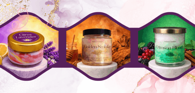 Solara Candles - Lumanari parfumate, odorizante de dulap si Wax melts